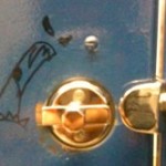 Bathroom graffiti, meet social media