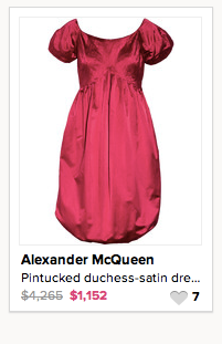 alexander mcqueen dress