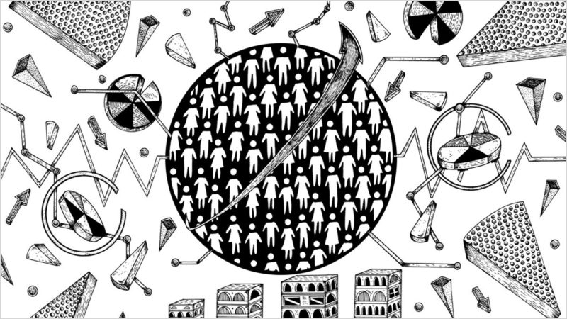 graphic of people in circle