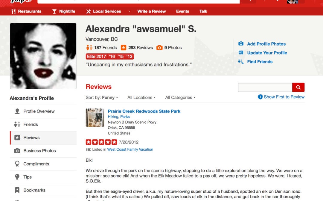 12 ways to use Yelp as a writing and service platform