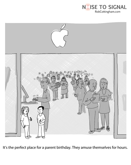 This 40th birthday brought to you by Apple