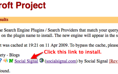 Social media strategy and tech tips, now available through Firefox search