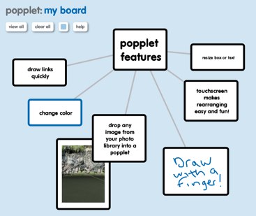 Popplet brings mind mapping to the iPad