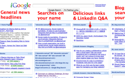 Social media for journalists: 9 feeds for your iGoogle dashboard