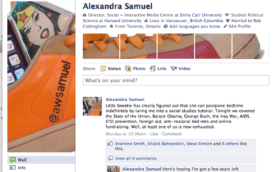 My Facebook profile, now with extra hotness