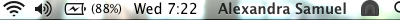 Mac users, meet your menu bar