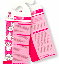 Hanger card: How to have sex in the shower