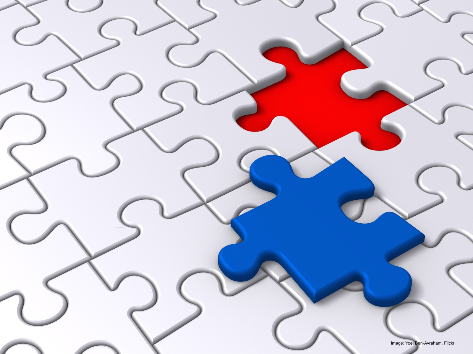 jigsaw puzzle with mismatched piece
