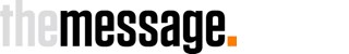 The Message logo